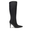 Ботуши Guess Sleigh FLFSLE LEA11 Черен цвят на ниска цена