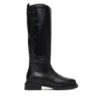 Ботуши KARL LAGERFELD KL47595 Черен цвят на ниска цена