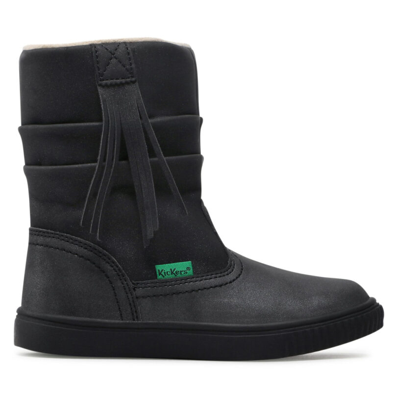 Ботуши Kickers Rumby 830170-30 Черен цвят на ниска цена
