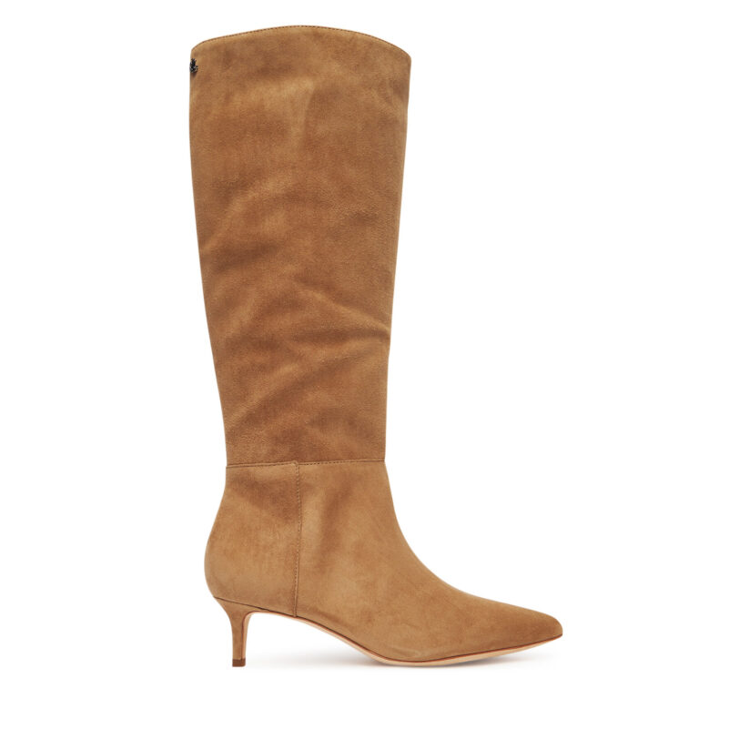 Ботуши LAUREN RALPH LAUREN 802967811001 Кафяв цвят на ниска цена