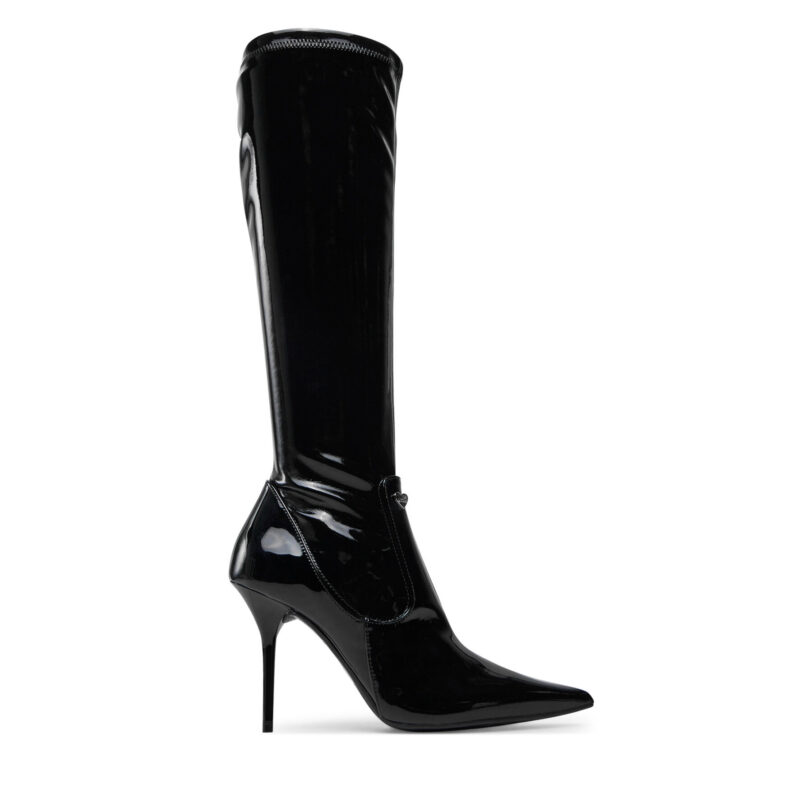 Ботуши LOVE MOSCHINO JA26039G0LIHZ000 Черен цвят на ниска цена