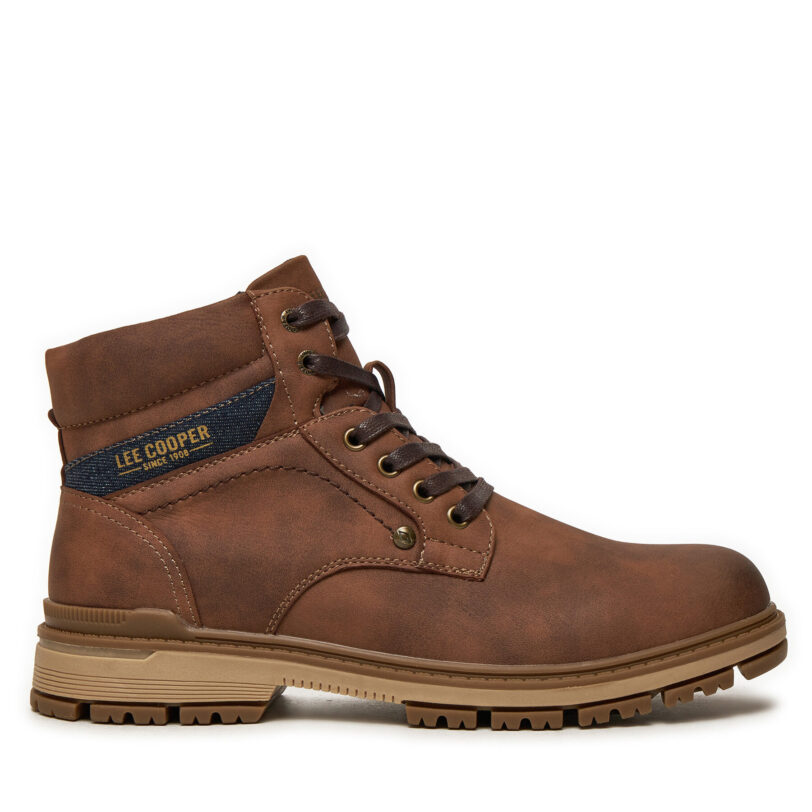 Ботуши Lee Cooper PLCC0001S Кафяв цвят на ниска цена