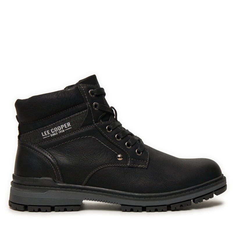 Ботуши Lee Cooper PLCC0001S Черен цвят на ниска цена