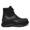 Ботуши MCQ Alexander McQueen 758774WHZ6U Черен цвят на ниска цена