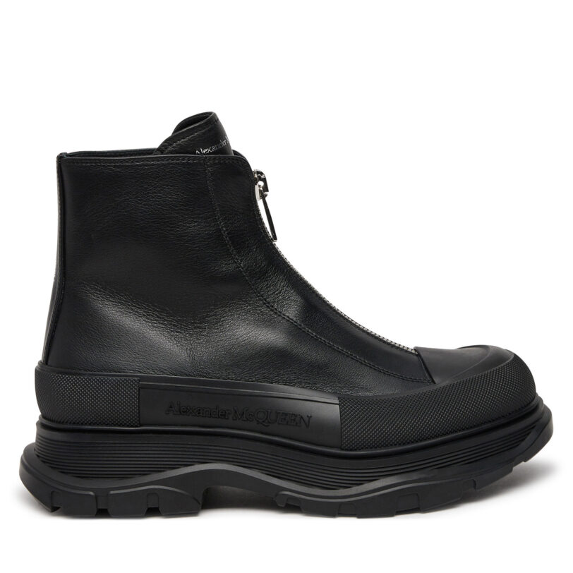 Ботуши MCQ Alexander McQueen 758774WHZ6U Черен цвят на ниска цена