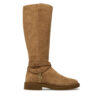 Ботуши MICHAEL Michael Kors Abigail Boot 40F4ABMB5S Бежов цвят на ниска цена