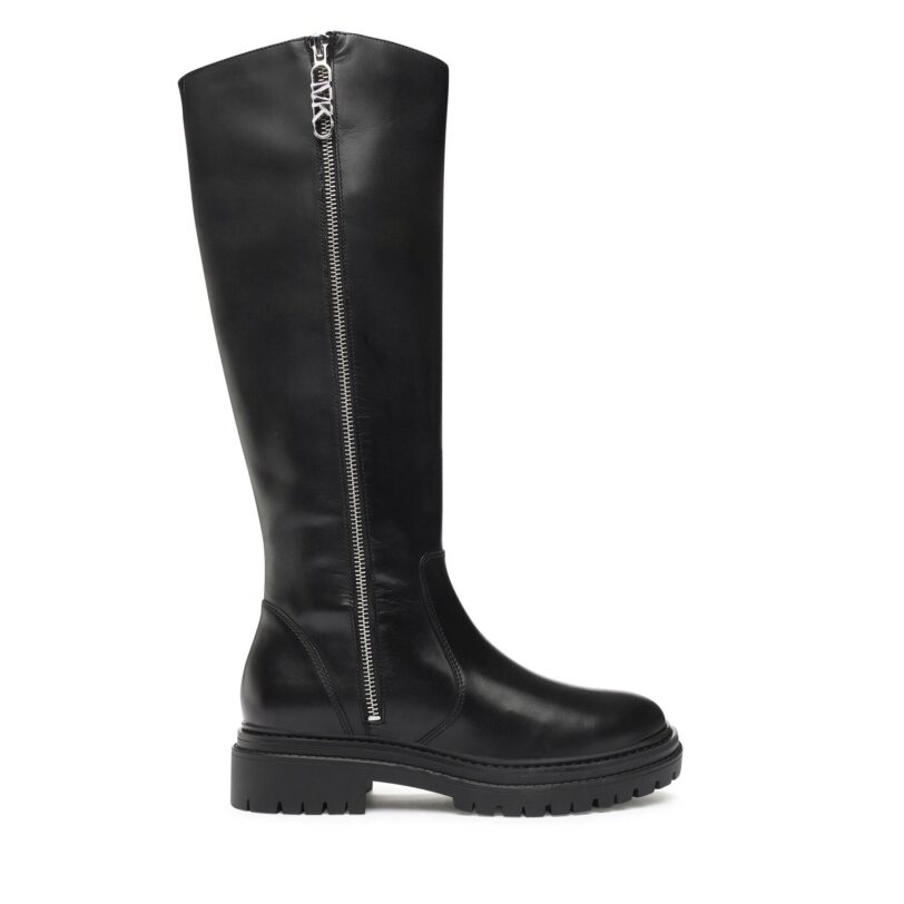 Ботуши MICHAEL Michael Kors Regan 40F3RGFB5L Черен цвят на ниска цена