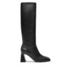 Ботуши Pollini SA26027C1LTD0000 Черен цвят на ниска цена