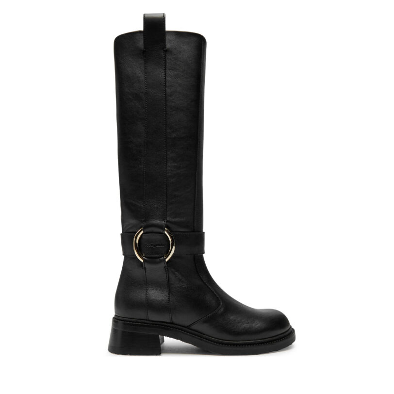 Ботуши See By Chloé New Ring SB43002A Черен цвят на ниска цена
