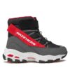Ботуши Skechers D'Lites 660092L/BKRD Черен цвят на ниска цена