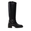 Ботуши Stuart Weitzman Jax SJ176 Черен цвят на ниска цена