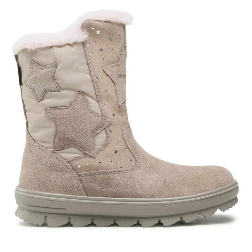 Ботуши Superfit GORE-TEX 1-000219-4000 S Бежов цвят на ниска цена