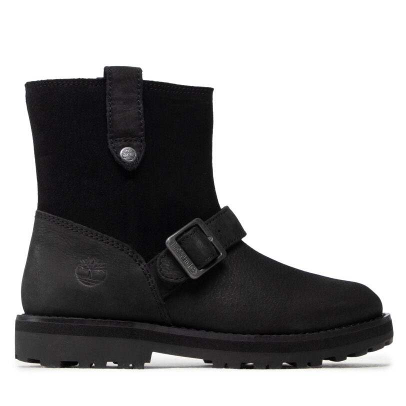 Ботуши Timberland Courma Kid Wl.Biker Bt TB0A2H67015 Черен цвят на ниска цена