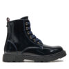 Ботуши Tommy Hilfiger Lace-Up Bootie T1A5-33564-1237 S Тъмносин цвят на ниска цена
