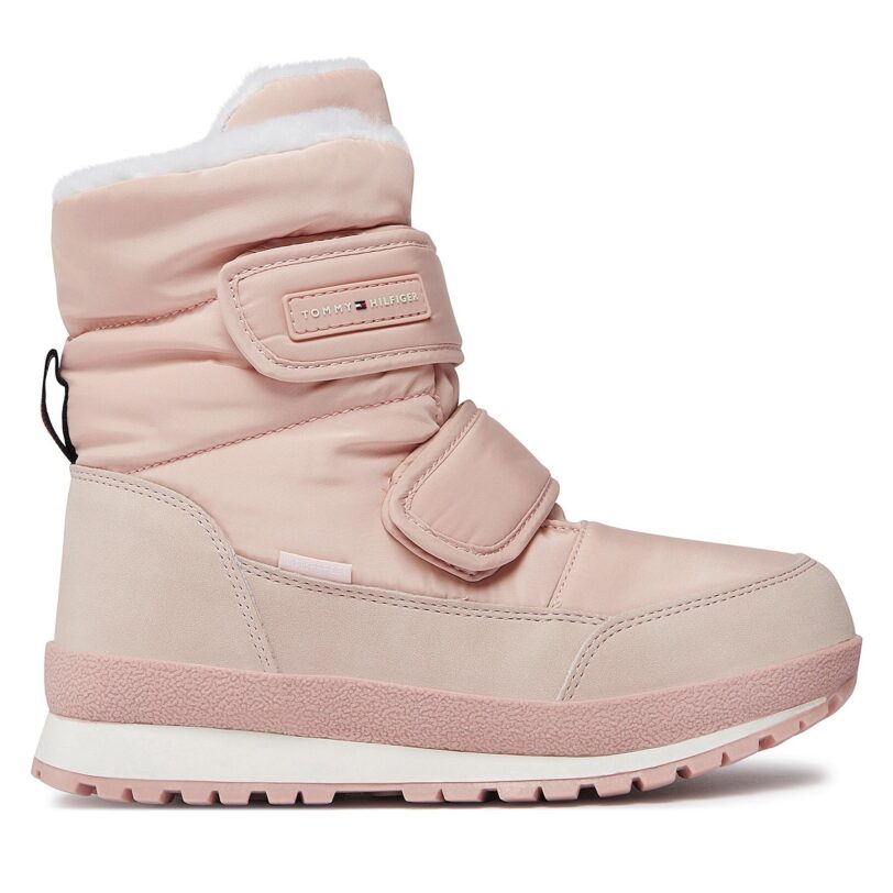 Ботуши Tommy Hilfiger T3A5-33065-1486302 S Розов цвят на ниска цена