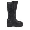 Ботуши Tommy Jeans Tjw Long Shaft Biker EN0EN02376 Черен цвят на ниска цена