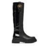 Ботуши Versace Jeans Couture 79VA3S65 Черен цвят на ниска цена