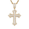 Висулка ICED STUFF 2pac Cross Златист цвят на ниска цена
