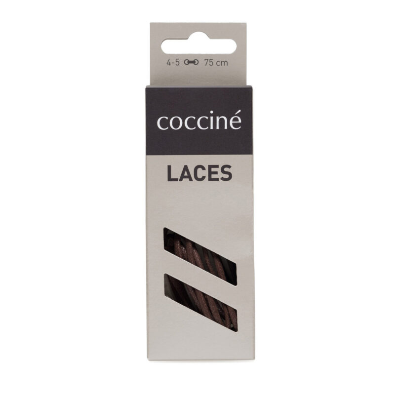 Връзки за обувки Coccine SZNUROWADŁA 75 cm F2 WOSKOWANE v.AZ Кафяв цвят на ниска цена