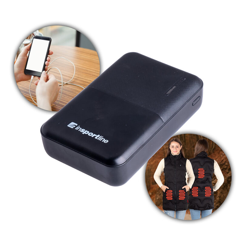 Външна батерия inSPORTline PowerTen II 10 000 mAh на ниска цена
