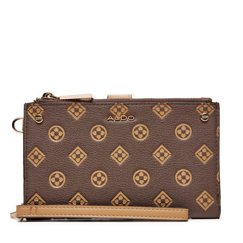 Голям дамски портфейл Aldo Illori 13863741 Кафяв цвят на ниска цена