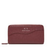 Голям дамски портфейл Armani Exchange 948068 CC783 UA343 Бордо цвят на ниска цена