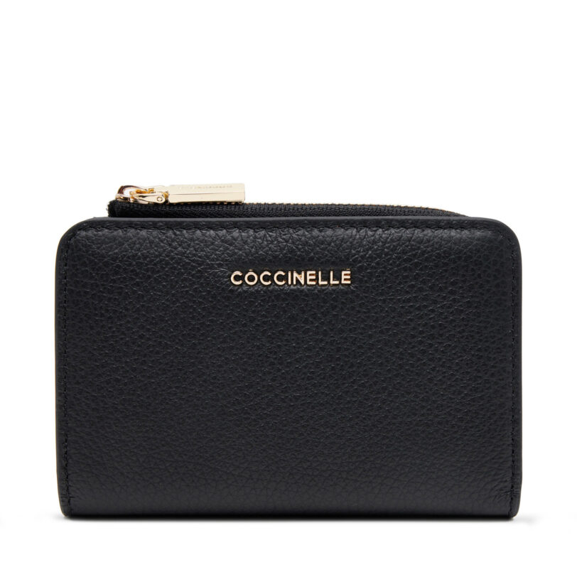 Голям дамски портфейл Coccinelle E2 MW5 11 D1 01 Черен цвят на ниска цена