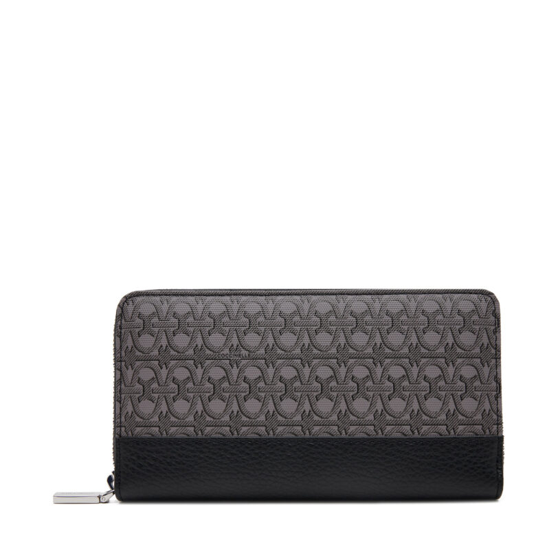 Голям дамски портфейл Coccinelle E2 SXA 11 32 01 Черен цвят на ниска цена