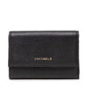 Голям дамски портфейл Coccinelle MW5 Metallic Soft E2 MW5 11 66 01 Черен цвят на ниска цена