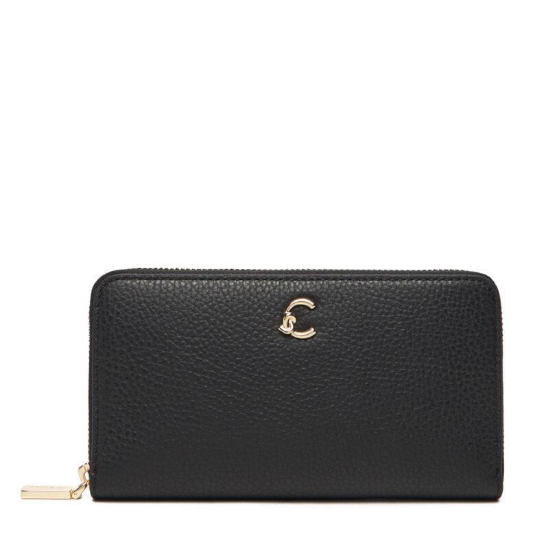 Голям дамски портфейл Coccinelle SSL Coccinelle C-Me E2 SSL 11 32 21 Черен цвят на ниска цена