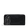 Голям дамски портфейл Desigual Fiona 24WAYP05 Черен цвят на ниска цена