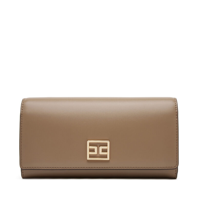 Голям дамски портфейл Elisabetta Franchi PF02A51E2 032 Бежов цвят на ниска цена