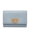 Голям дамски портфейл Furla 1927 WP00225 ARE000 55000 Син цвят на ниска цена