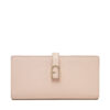 Голям дамски портфейл Furla Flow Continental Bifold WP00402 BX2045 0496S Розов цвят на ниска цена