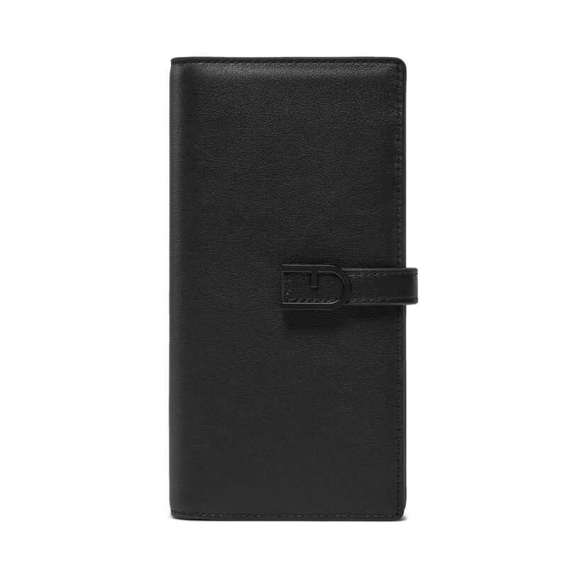 Голям дамски портфейл Furla Flow Continental Bifold WP00402-BX2045-O6000-1020 Черен цвят на ниска цена