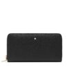 Голям дамски портфейл Geox D.Wallet D35K3A B0039 C9999 Черен цвят на ниска цена