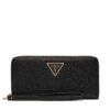 Голям дамски портфейл Guess 170469 Черен цвят на ниска цена