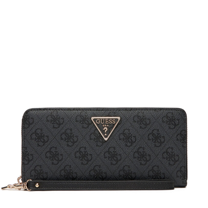 Голям дамски портфейл Guess Laurel II Slg SWSG74 59146 Сив цвят на ниска цена