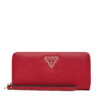 Голям дамски портфейл Guess Laurel II Slg SWZG74 59146 Червен цвят на ниска цена