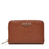 Голям дамски портфейл Guess Laurel SWVC85 00140 Кафяв цвят на ниска цена