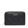 Голям дамски портфейл Guess Phoebe Slg SWPD96 65140 Черен цвят на ниска цена