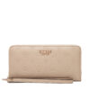 Голям дамски портфейл Guess Phoebe Slg SWPD96 65146 Бежов цвят на ниска цена