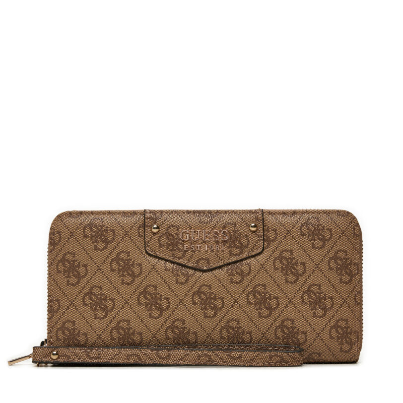 Голям дамски портфейл Guess SWBG83 90146 Кафяв цвят на ниска цена