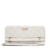 Голям дамски портфейл Guess SWPD96 30146 Екрю цвят на ниска цена