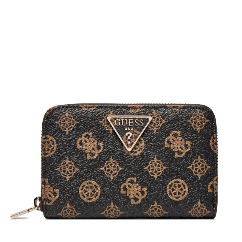 Голям дамски портфейл Guess SWPG85 00140 Кафяв цвят на ниска цена