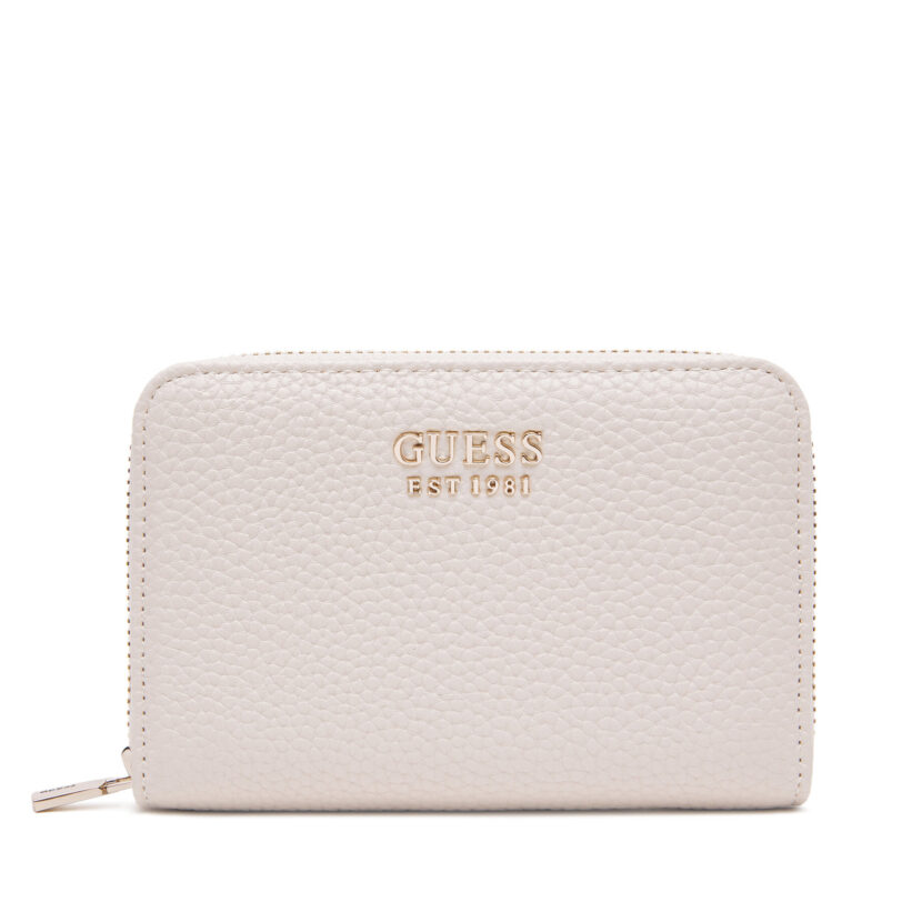 Голям дамски портфейл Guess SWPG96 48140 Екрю цвят на ниска цена