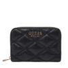 Голям дамски портфейл Guess SWQG96 32140 Черен цвят на ниска цена