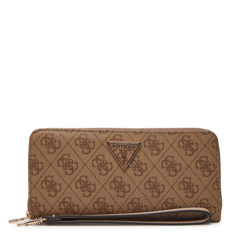 Голям дамски портфейл Guess SWSG85 00146 Кафяв цвят на ниска цена