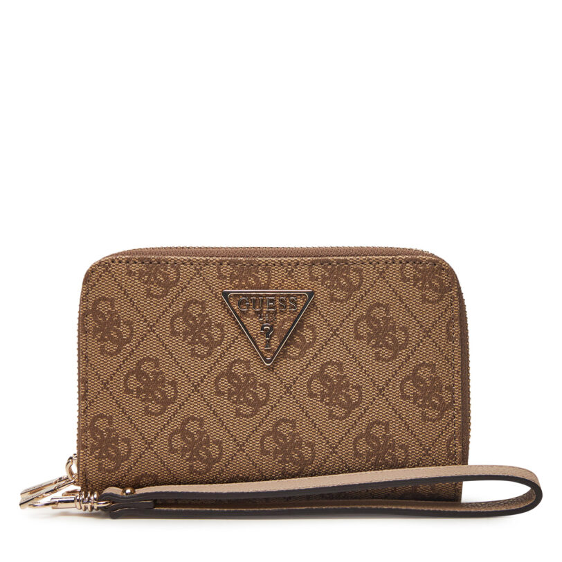 Голям дамски портфейл Guess SWSG85 00164 Кафяв цвят на ниска цена