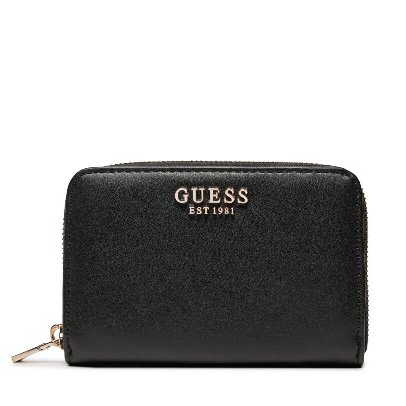 Голям дамски портфейл Guess SWVC85 00140 Черен цвят на ниска цена